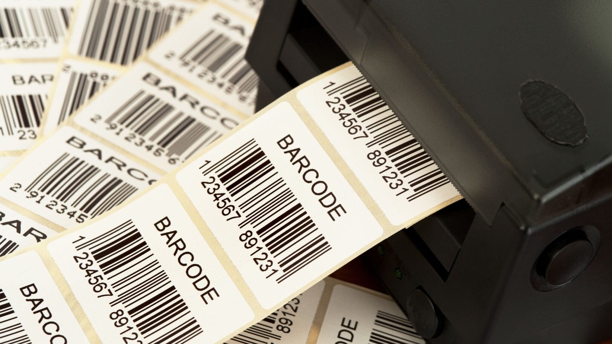 Printed Barcode Labels 3267