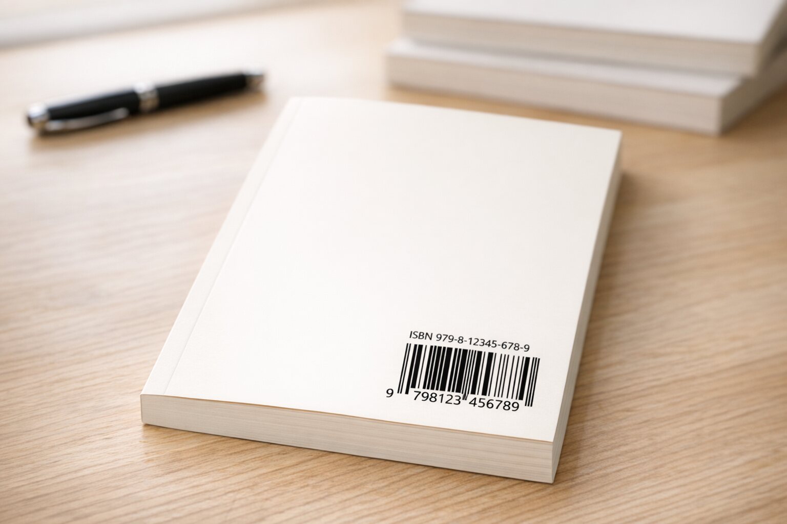Back cover of a paperback book showing its ISBN barcode
